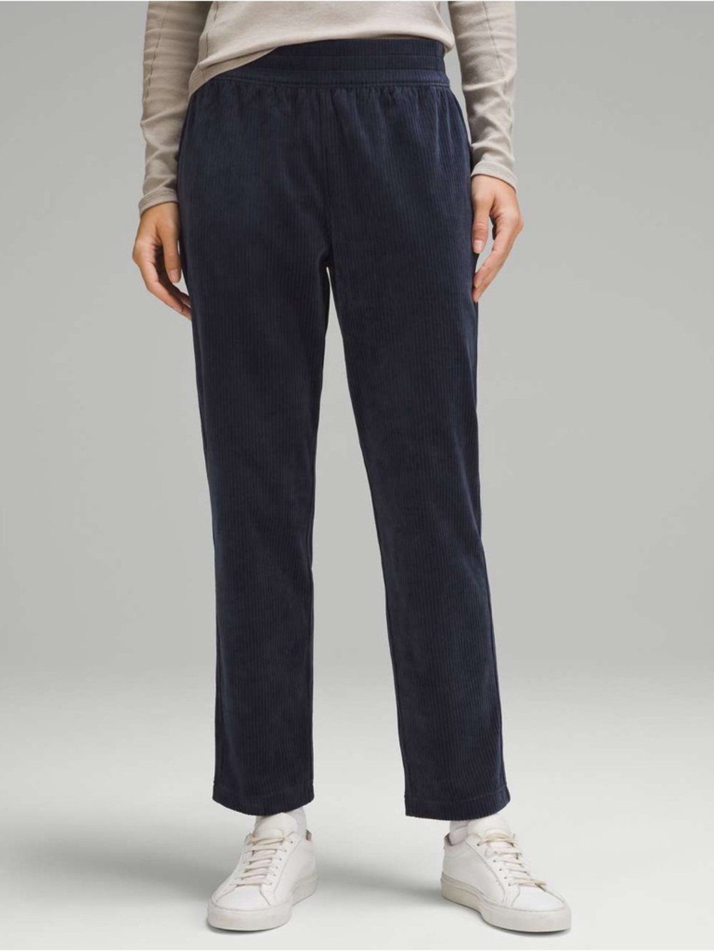 lululemon athletica Straight-Leg Velvet cord  scuba Pants